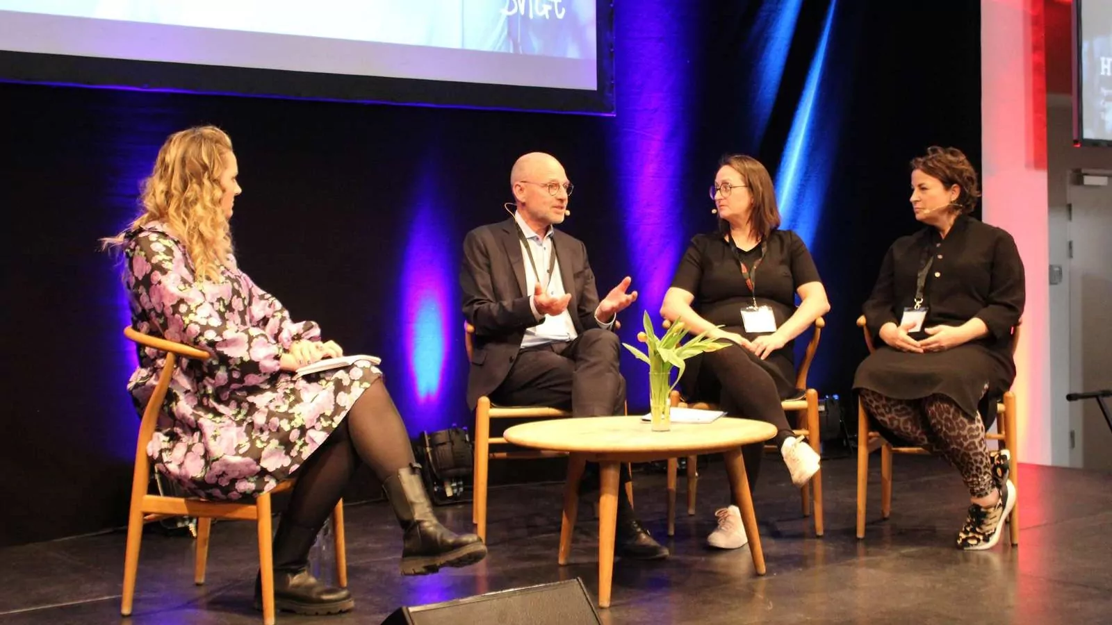 Paneldebat med deltagere fra Børns Vilkår